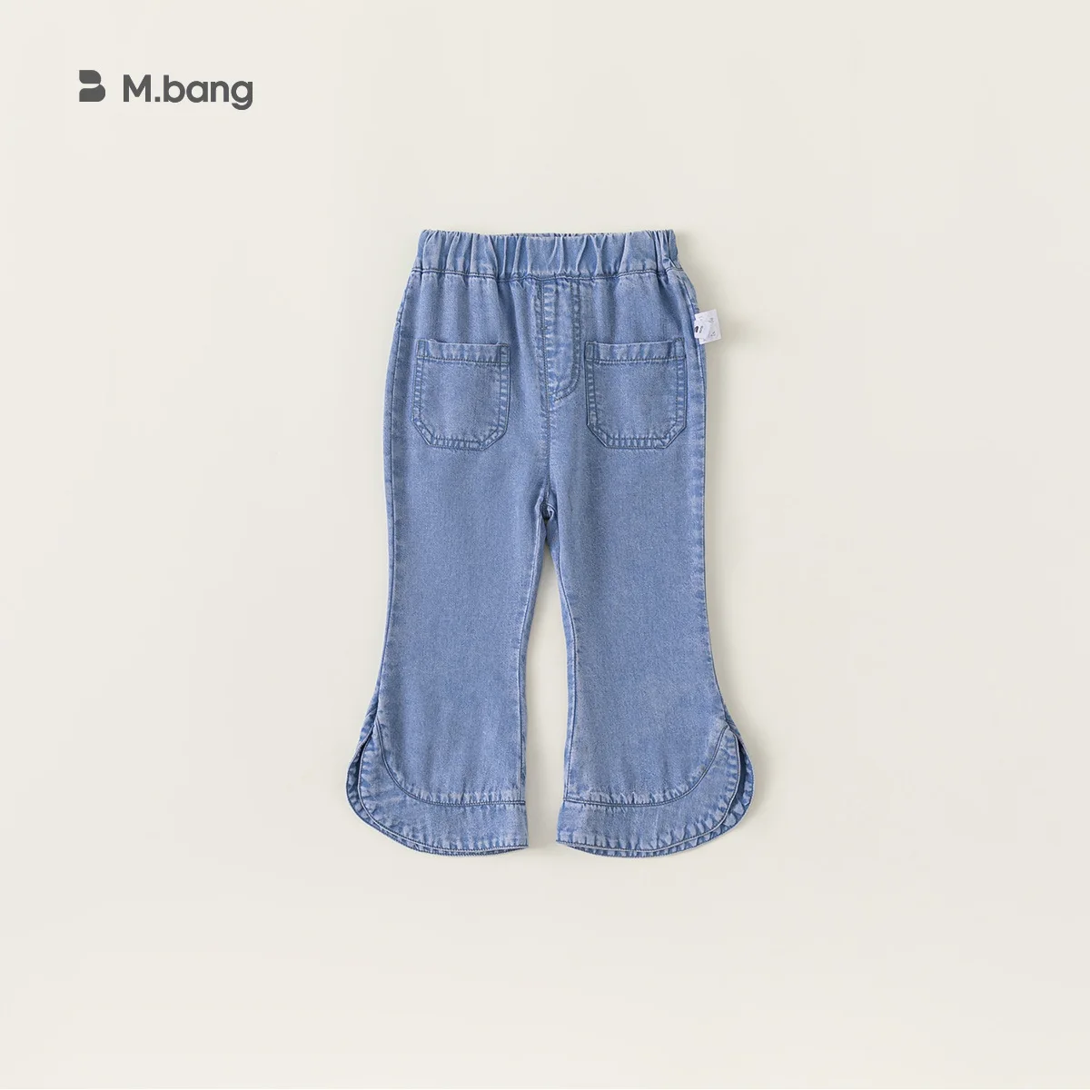 

Girl Pants 2024 Spring Children Jeans Summer Children Clothing New Retro Micro Cropped Pants Girls Split Children Pants Jean