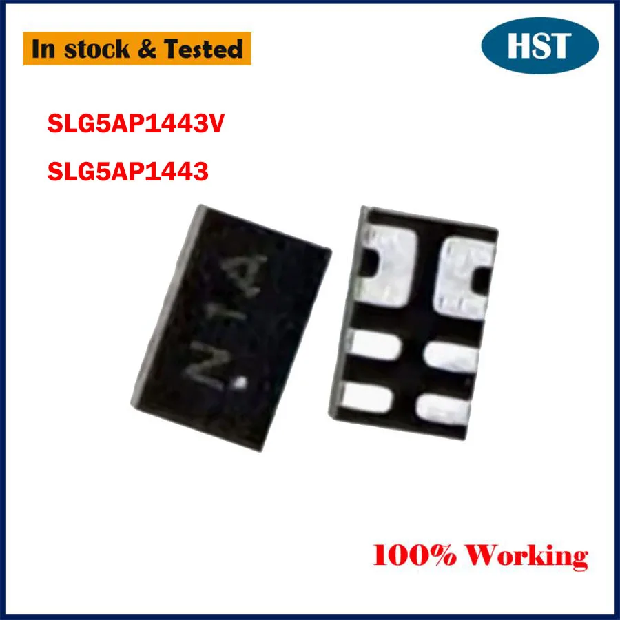 5PCS/LOT New Original SLG5AP1443V SLG5AP1443 NPU NQN N1A F5A F N Beginning QFN8 Chip IC Chipset