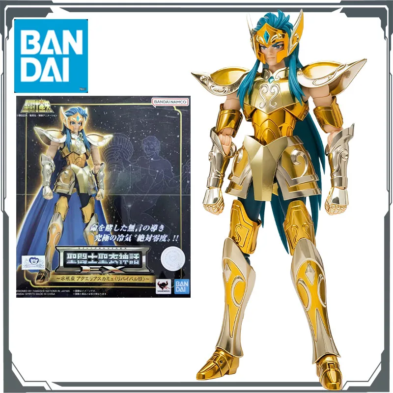 

Bandai Original Myth Cloth EX Camus of Aquarius Anime Action Figures Toys for Boys Christmas Gift Collectible Model Ornaments