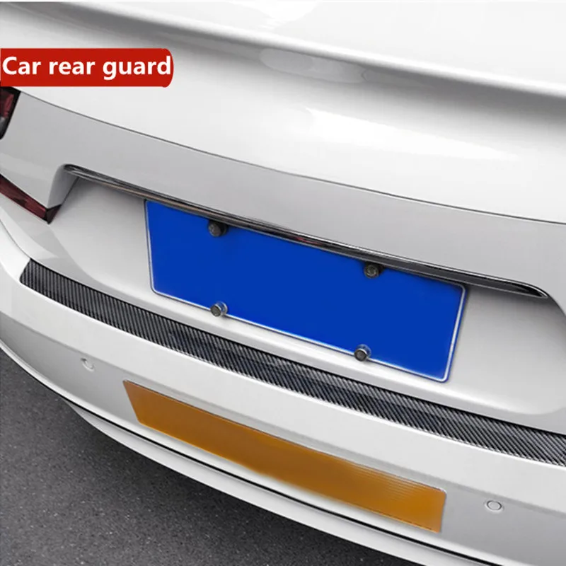 Nano Koolstofvezel Autostickers Diy Pasta Beschermer Strip Auto Dorpel Zijspiegel Anti Kras Tape Waterdichte Beschermfolie