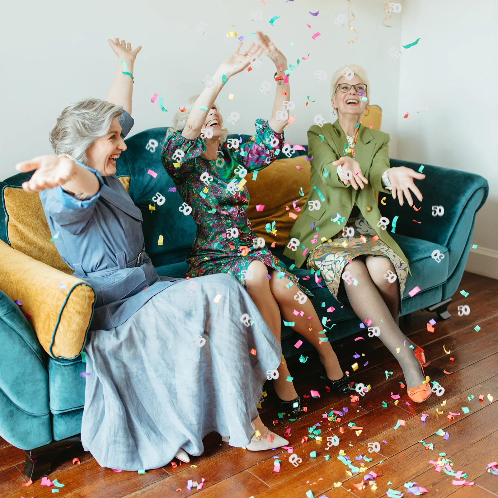 

1200Pcs Number Confetti Sequins Premium Material Party Table Decoration Birthday Anniversary Party Supplies Number Confetti