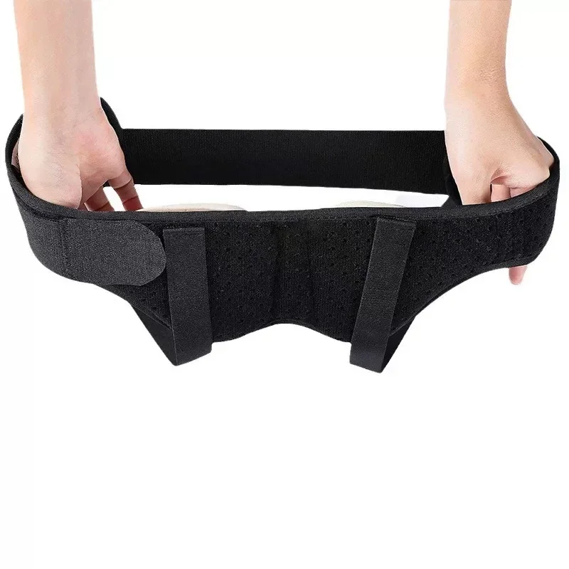 Male Inguinal Hernia Support Belt Adjustable Small Intestinal Hernia Brace Band PU Foam Pad Intestinal Hernia Brace Belt