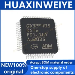 1 pcs/lot Original Genuine GD32F405RGT6 LQFP64 CortexM4 Microcontroller single chip Compatible substitution STM32F405RGT6 LQFP-6