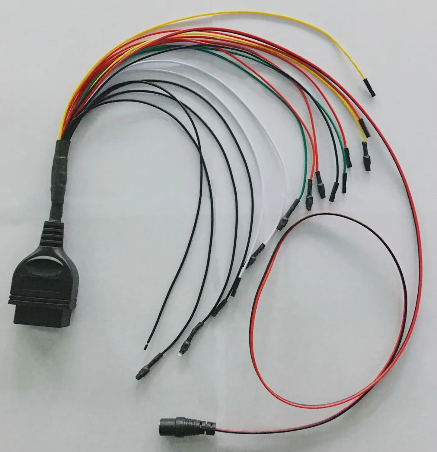 MOE Universal Cable for All ECU Connections for ECU programming programmer include 2 CAN h 2 CAN L 2 Kline 2 ground 2 power