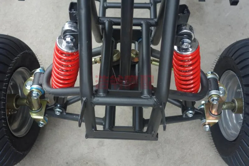 Modified four-wheel ATV motorcycle accessories frame, body, full frame, with 6-inch road tire brakes