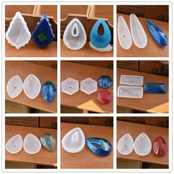 SNASAN Pendant Silicone Mold Jewelry Making Resin Silicone Mould Handmade Tool Rpoxy Earrings