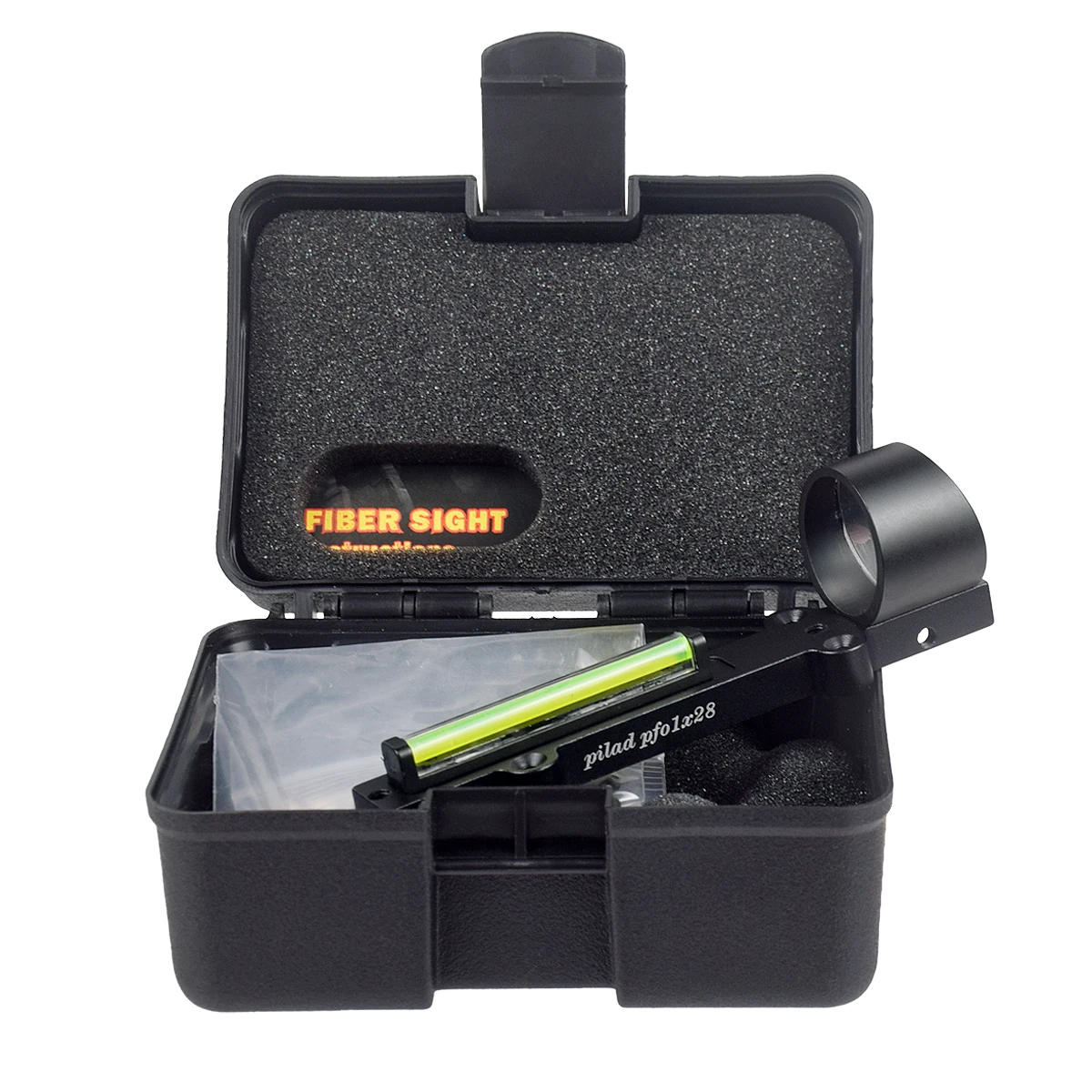 

Тактический прицел Red Green Fiber 1x28 с красной точкой, легкий, для охоты, подходит для ружья, крепление на планку