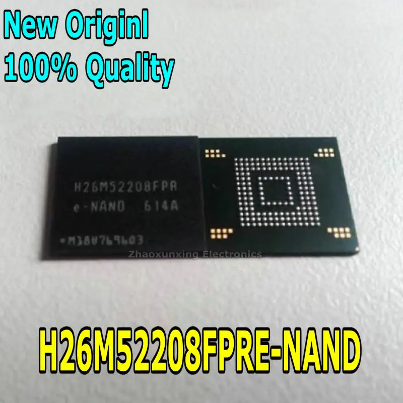 

Новый набор микросхем H26M52208FPRE-NAND H26M52208FPRe H26M52208FPR 16 ГБ 5,1 EMMC BGA-153