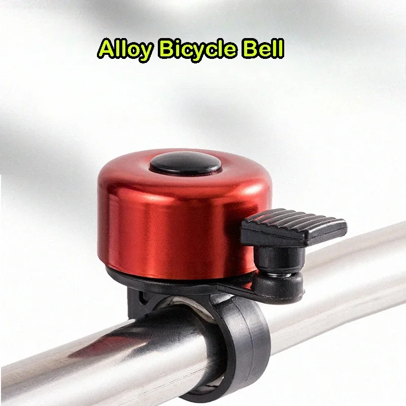 1/2pcs Alloy Bicycle Bell Mountain Road Bike  Sound Alarm For Safety Cycling Handlebar Alloy Ring Motocycle Call Bike Accessorie