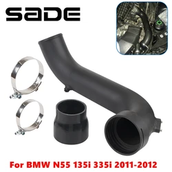 Aluminum Intake Turbo Charge Pipe For BMW N55 135i 335i E92 E93 E82 xDrive 2011-2012 Car Engine Parts Replacement