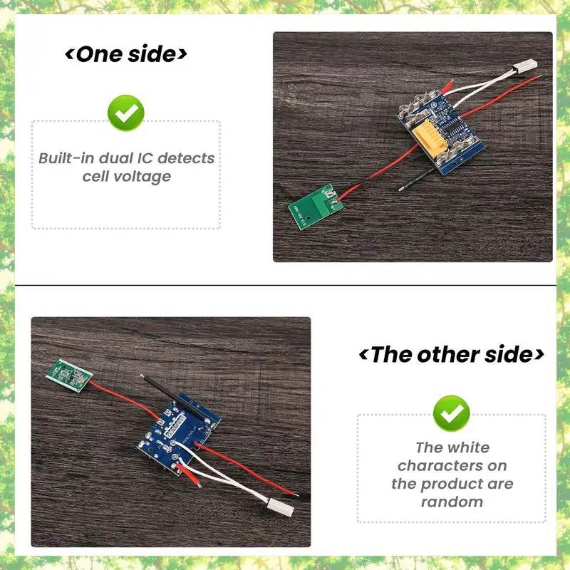 Placa de circuito de protección de carga PCB de batería de litio Smart-5Pcs para 18V 1.5Ah 3Ah 6Ah 9Ah BL1415 BL1430 BL1460 BL1490