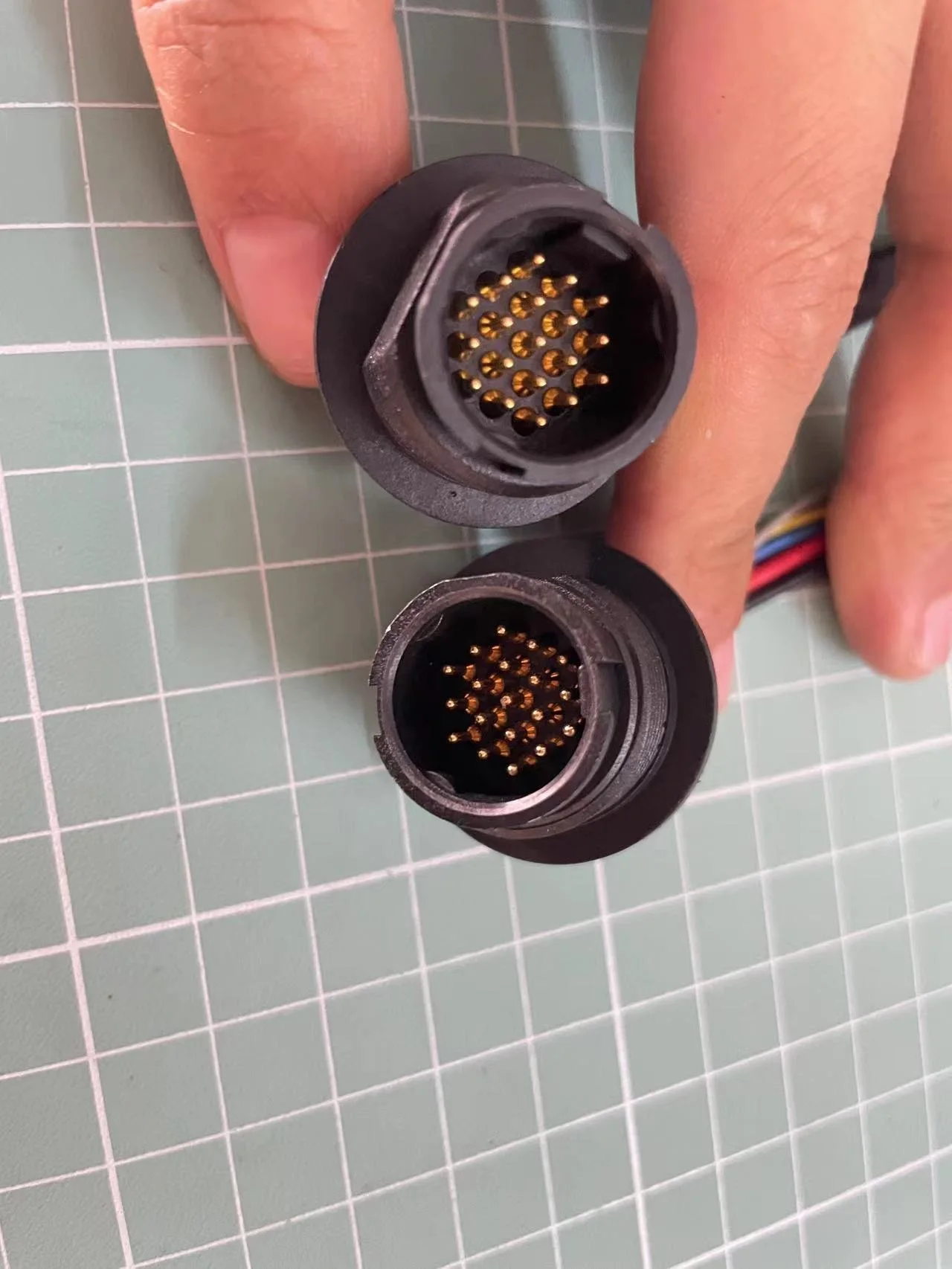 Garmin Replacement Part 19 Pin Male Power/Data Connector for Legacy GPSMap Display