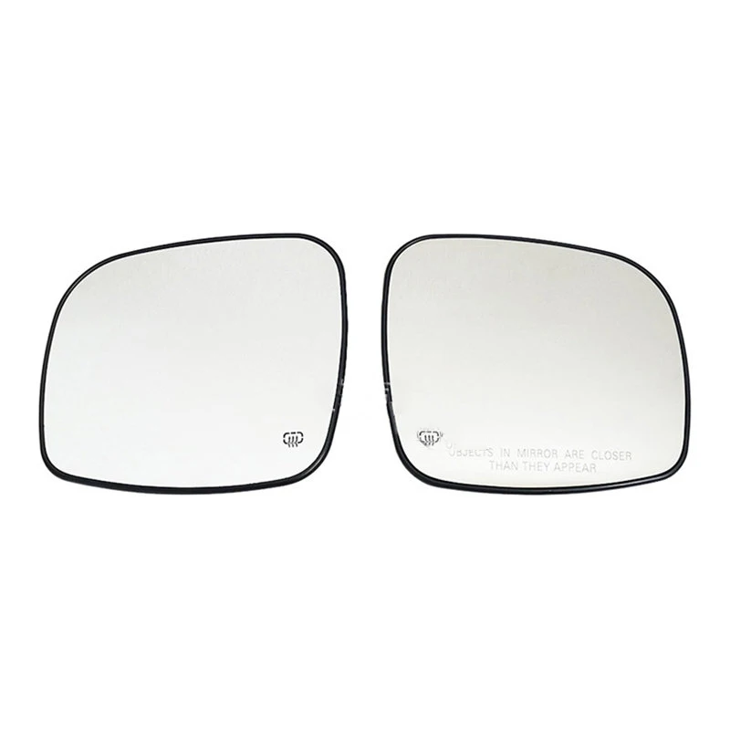 Left Right Heated Rear Mirror Glass for Chrysler Town & Country 2008-2016 for Dodge Grand Caravan 2008-2020 RAM C/V 2012-2015