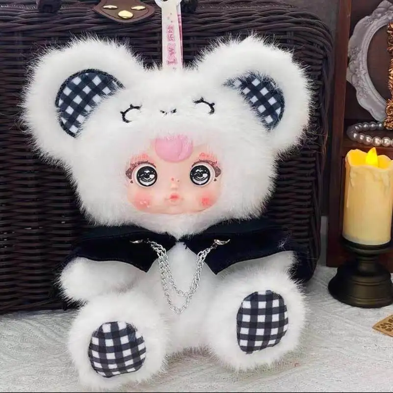 

Original Yumi Mido Bear Club Serie Vinyl Blind Box Mysterious Box Desktop Ornament Room Decorations Girls' Gifts Popular Dolls