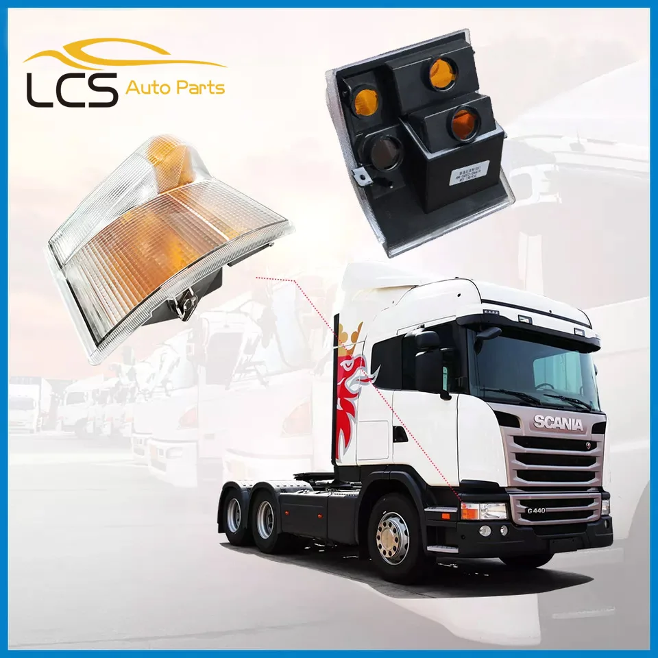 1pcs 24V TRUCK side corner Light for scania truck 114 G400 P400 R420 corner lamp 1387155 1385410