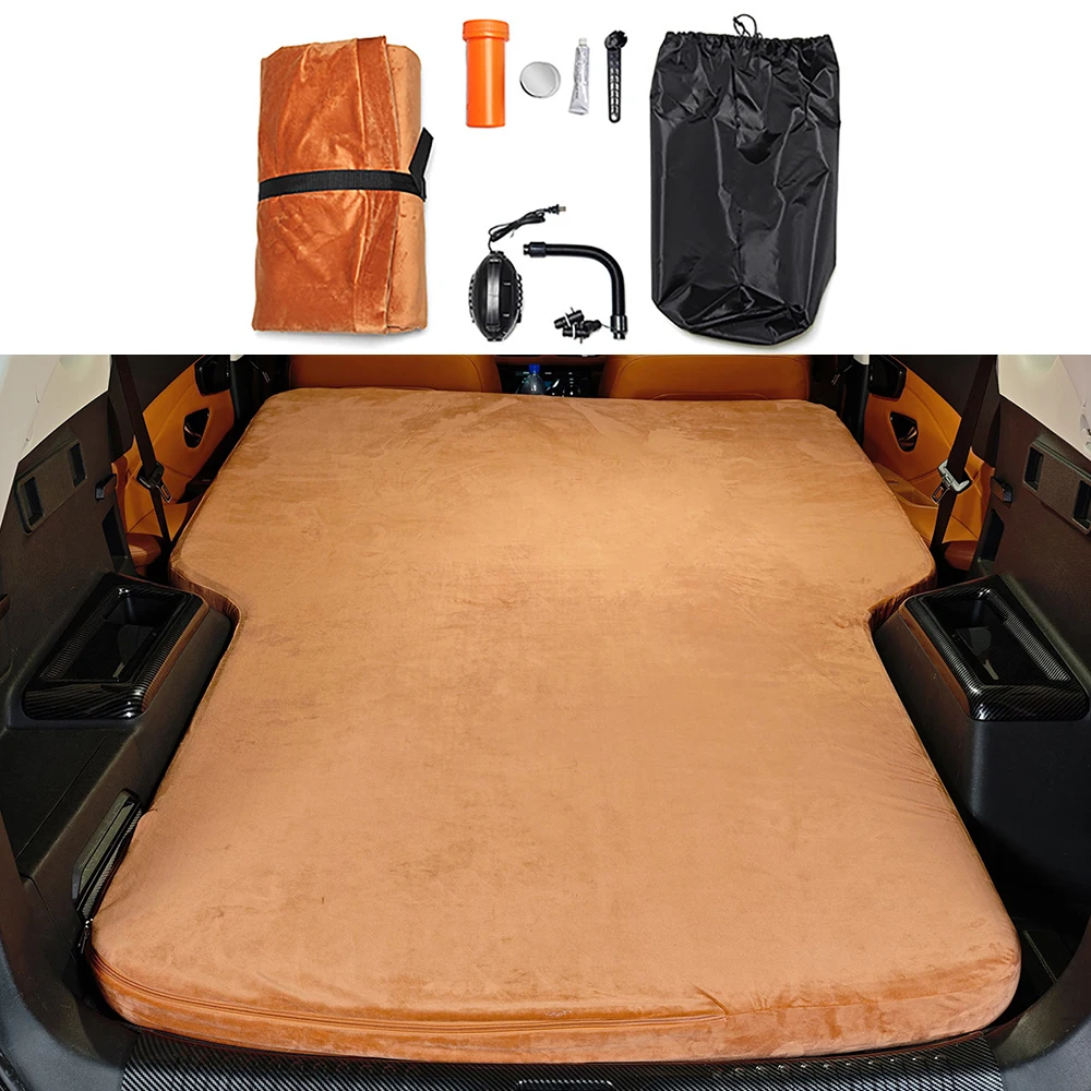 Car Mounted Brushed Inflatable Mattress Fit for Chery Traveler ICAR V27 Travel Sleeping Pad Exhaust Pad Modification Accessories