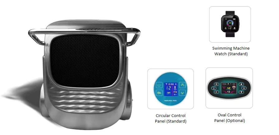 Modern Four-screw Quick-installation System 220V 1.65kw Home Wall-Mounted Swimming Machine