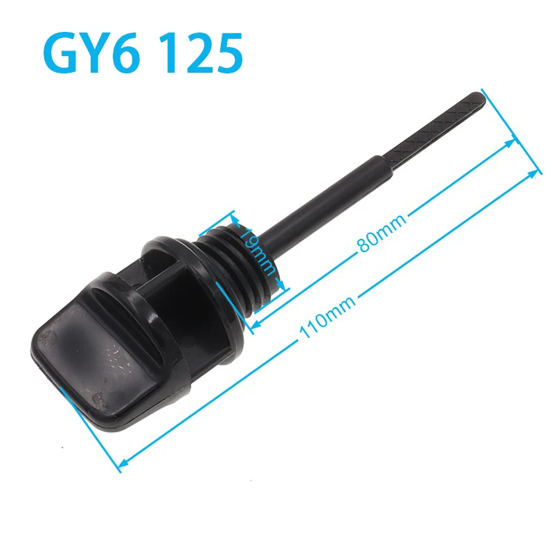 1 قطعة M20 * 2.5 نك Glod خزان النفط Dipstick حاكم ل أفقي 110cc 125cc محرك الترابية دراجة الطرق غير الممهدة ATV رباعية