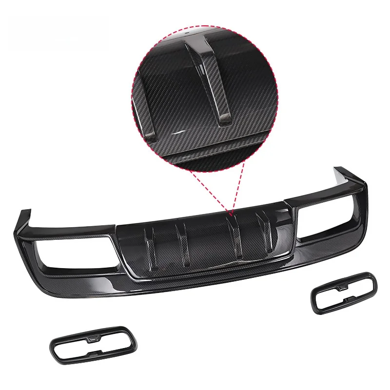 23-25 for Land Rover for Range Rover Sport Retrofit Upgrade Dry Carbon Fiber Front and Rear Lip Front and Rear Deflectors