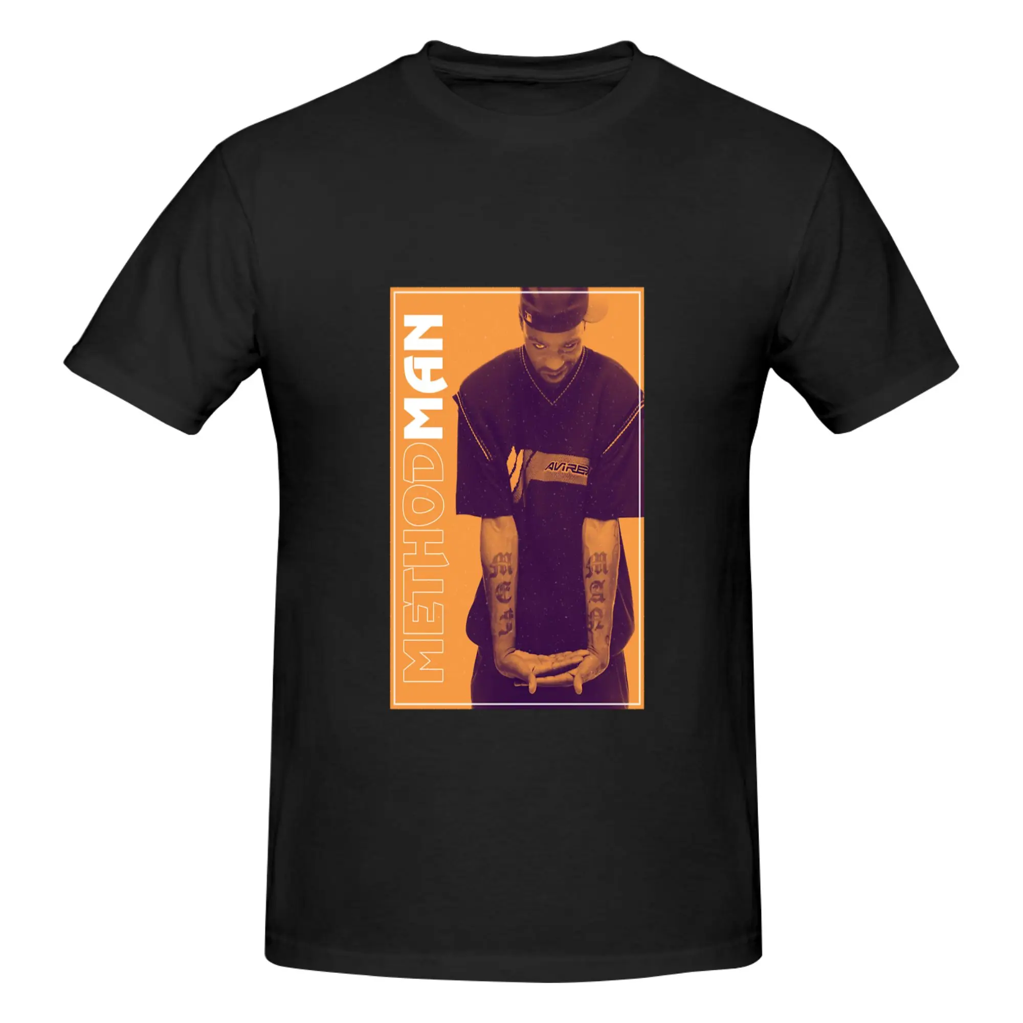 Funny Method Man t-shirt imprimé vintage pour hommes, t-shirt unisexe, design original