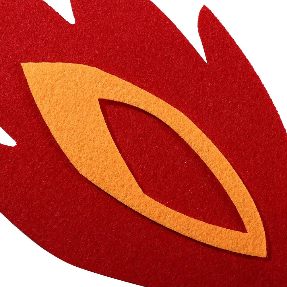 للفتيات مخيف النار أغطية الرأس أشباح سعيدة أفخم يوان Xiangqin الشعر هوب أغطية الرأس النساء العصابات الشعر هالوين عقال #6