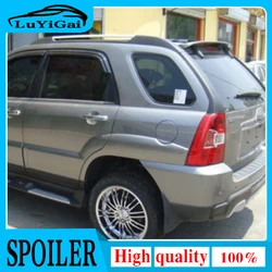 For Kia Sportage Spoiler High Quality ABS Material Car Rear Wing Primer Color Rear Spoiler For Kia Sportage Spoiler 2007-2013