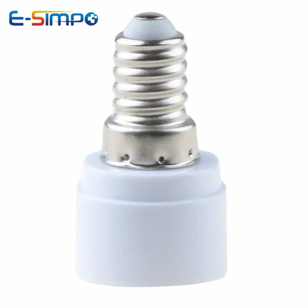 4pcs E14 to MR16 Gu5.3 G4 Gu4 Lamp Base Holder Socket Adapter,Euro Standard Candelabra base E14 to MR16 G4 Spotlight Converter