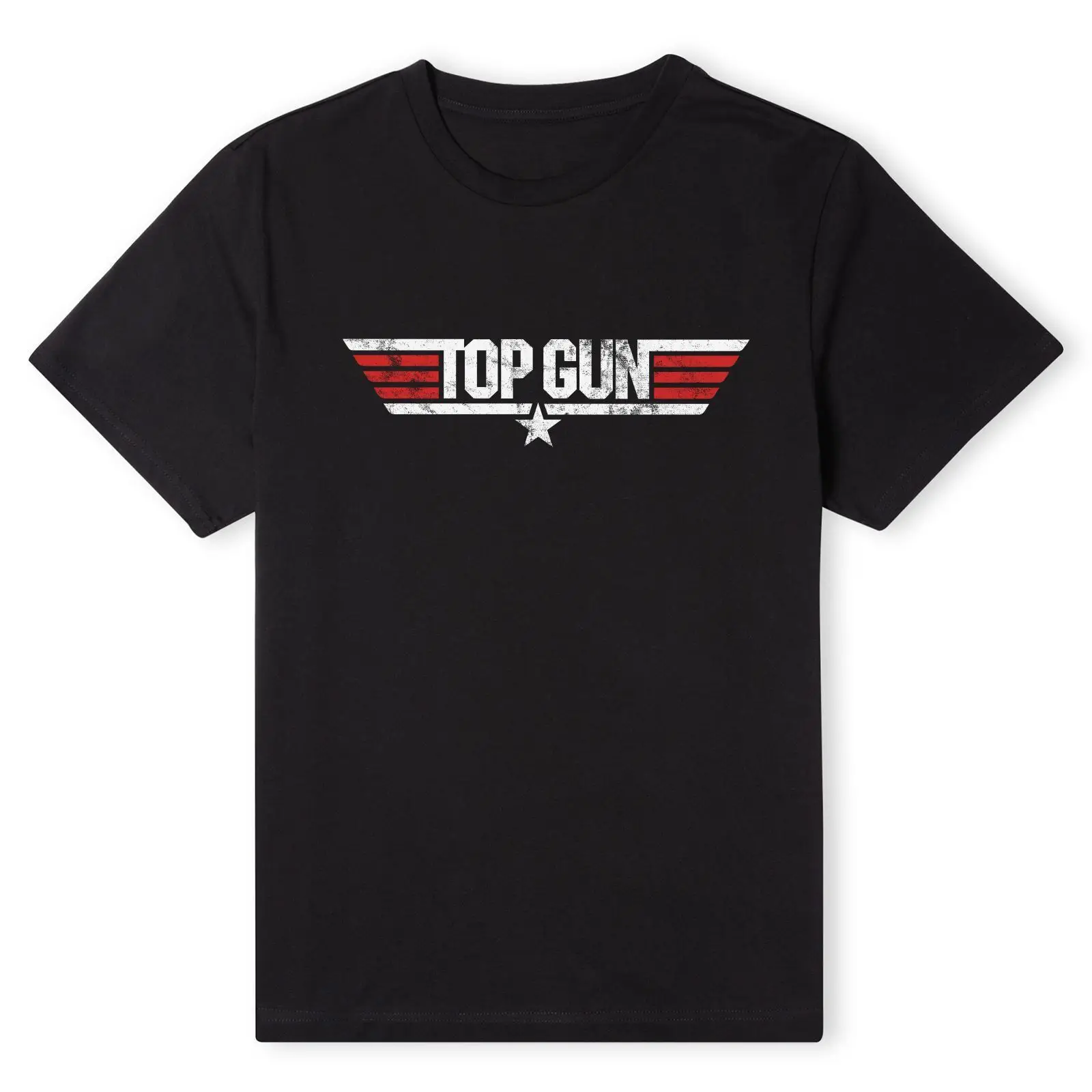 

2024 Men Top Gun Classic Logo T-shirt Casual T Shirt Graphic Summer Short Sleeves 100% Cotton S-3XL