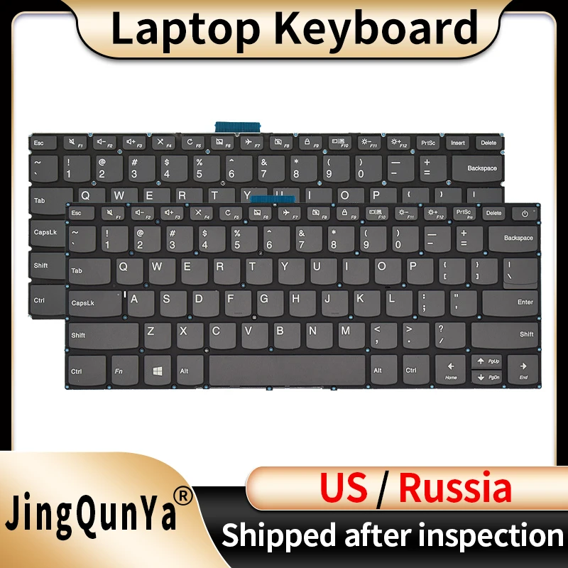 

US/RU/Russian Backlit Laptop Keyboard For Lenovo Ideapad 3-14ADA05 3-14ARE05 3-14IGL05 3-14IIL05 3-14IJL05 3-14IML05 3-14ITL05