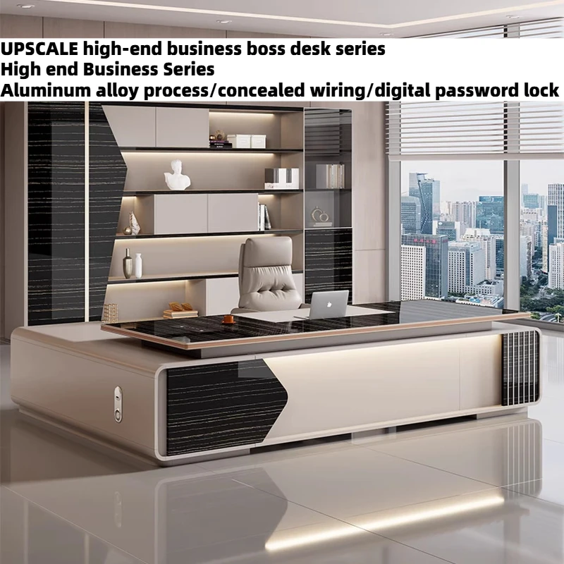 

Угловой офисный стол L-образной формы, современный деревянный рабочий стол, роскошный угловой компьютерный стол, портативная рабочая станция, мебель для работы стоя