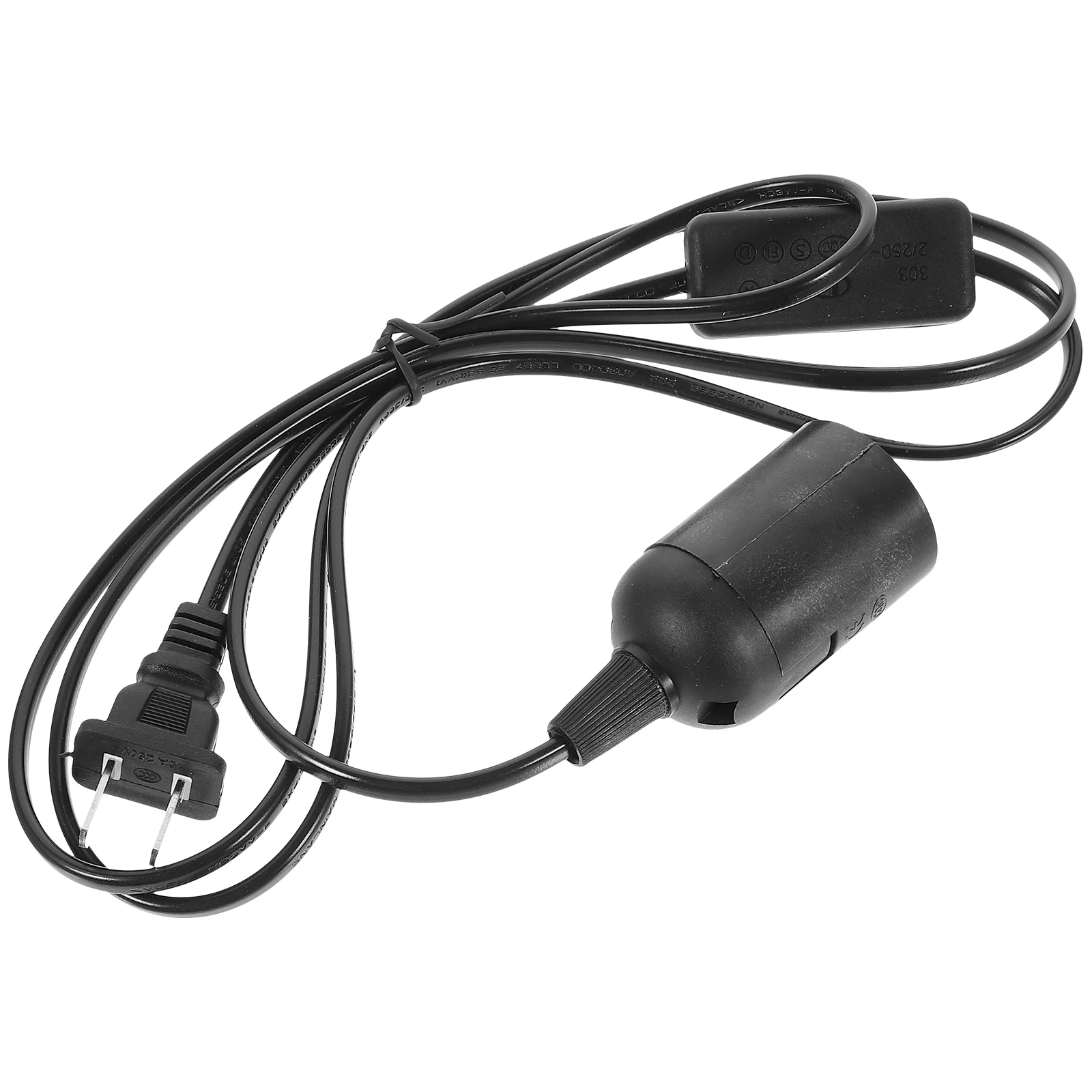 1pcs Adjustable Cord With In Light 1.8M Pendant Lamp Socket Us Plug Soft Sheathed Wire Abs Material Easy Installation Lamp