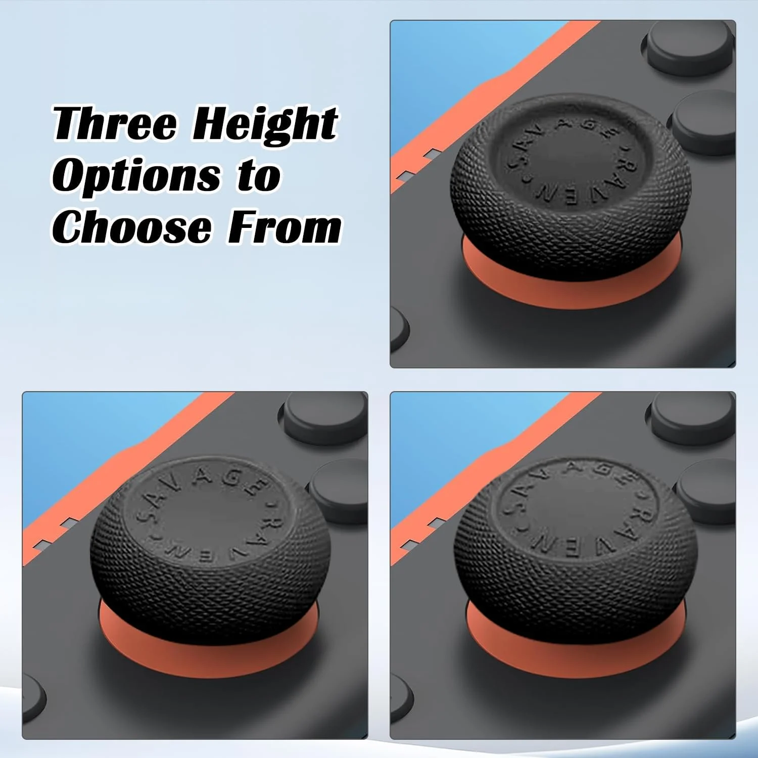 Thumb Grips Caps Skull&CO.for NS Switch 2 Joycon Controller Joystick Silicone Analog Thumbstick Cover for Switch 2 Accessories image 3