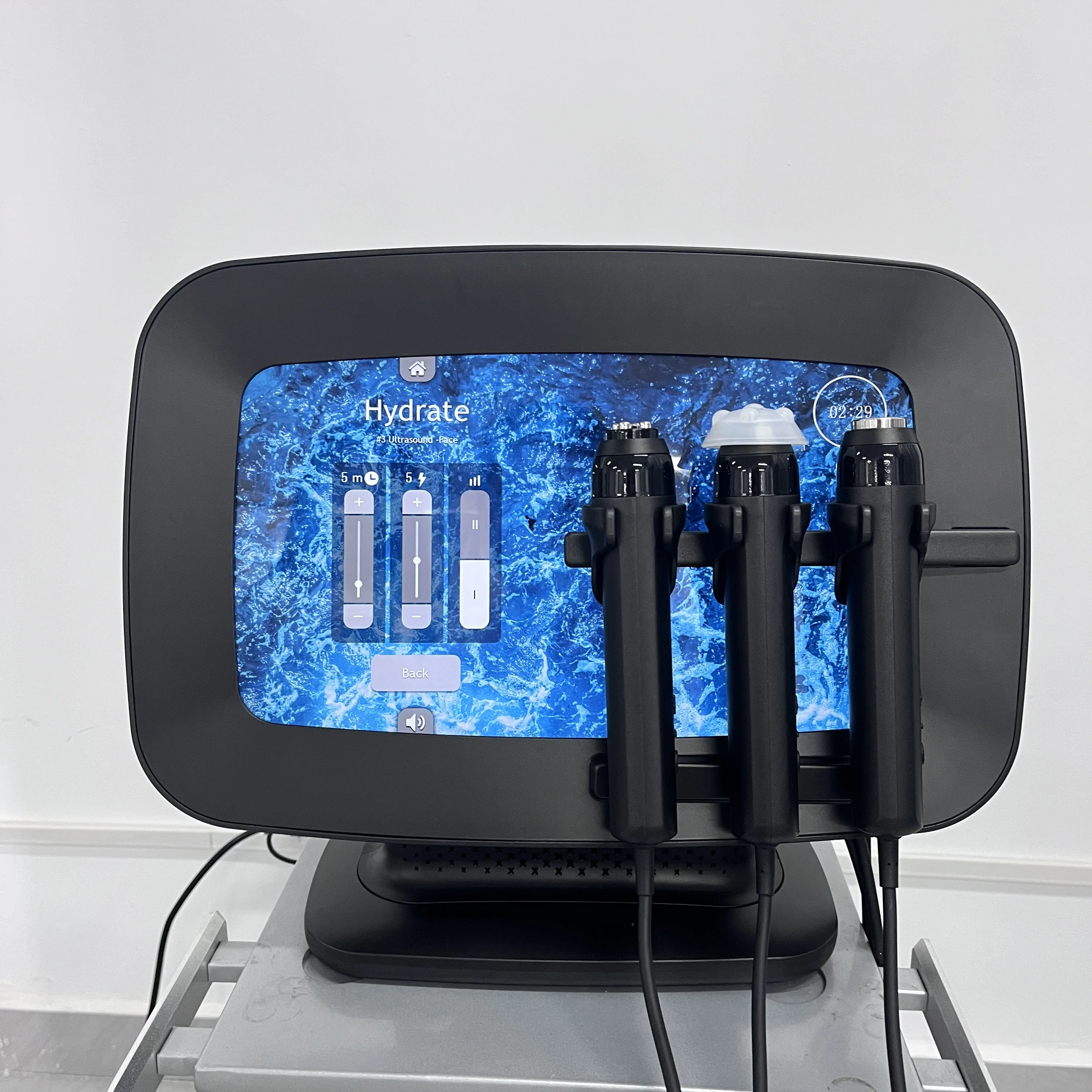 أحدث 3 في 1 0 الأكسجين بشرة الوجه العناية بالوجه مكافحة الشيخوخة ترطيب ديبل تدليك الوجه الجلد Scrubberskin تشديد التجاعيد