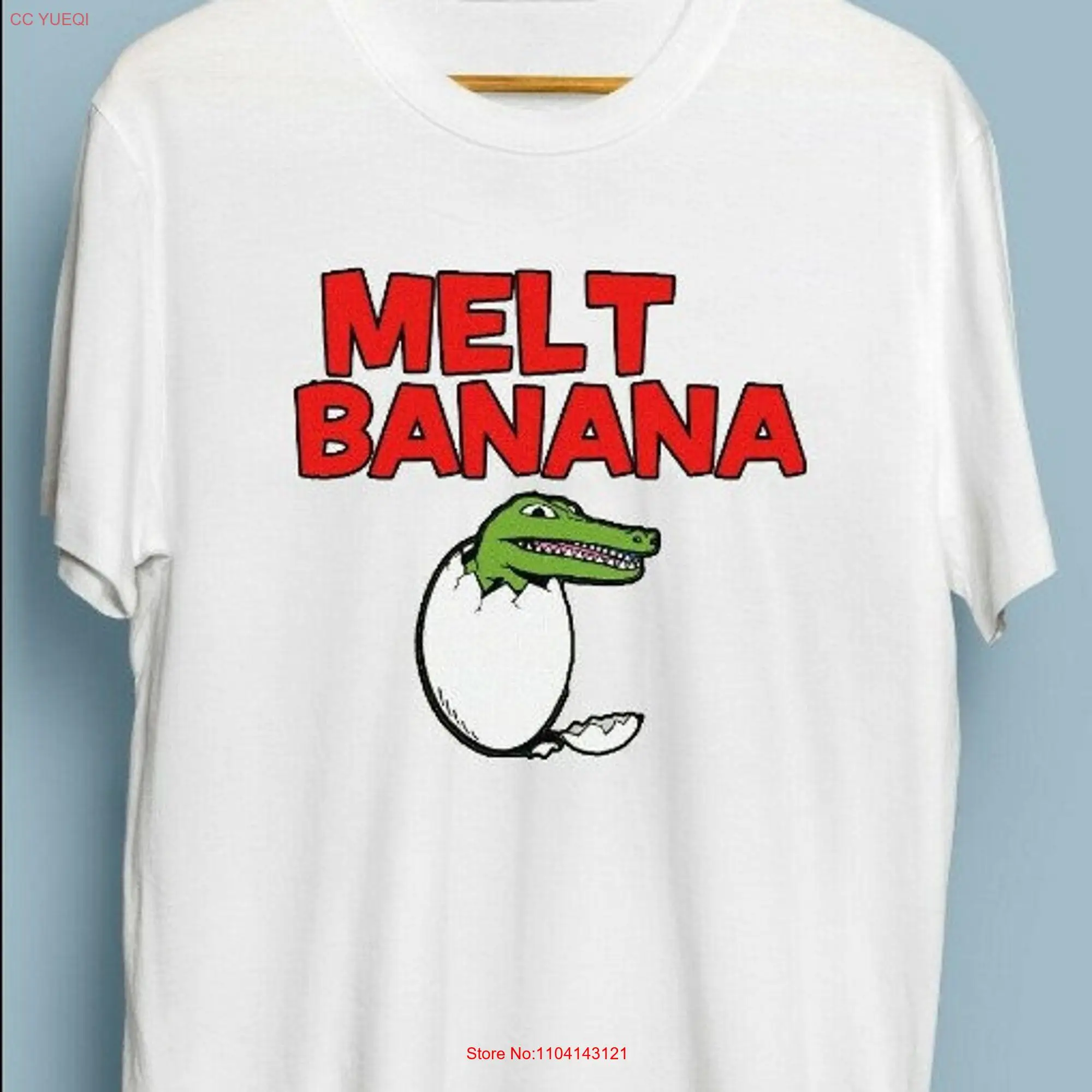 Melt Banana T Shirt Vintage style For Reprinted long or short sleeves