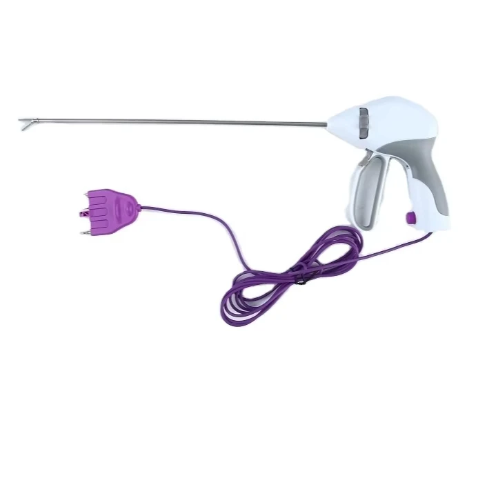 Thoracic Surgery Curved Type Laparoscopic Instrument Set Class II Maryland Jaw Ligasure 5mm-37cm Electric Power Source Device CE