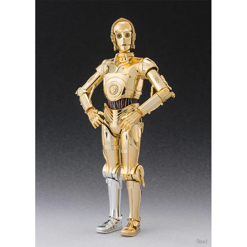 Bandai S.H.Figuarts C-3PO Classic Ver. Star Wars A New Hope 16Cm Anime Original Action Figure Model Kit Toy Gift Collection