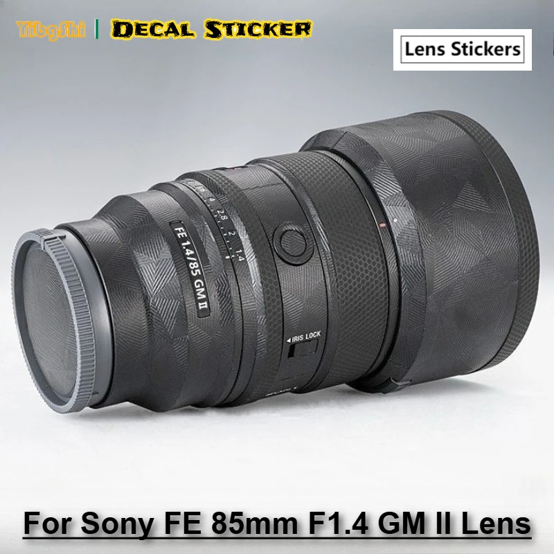 

For Sony FE 85mm F1.4 GM II Lens Decal Skin 85F14GM2 Lens Stickers SEL85F14GM2 Wrap Skin FE85 F1.4 gm2 85f1.4 GM2