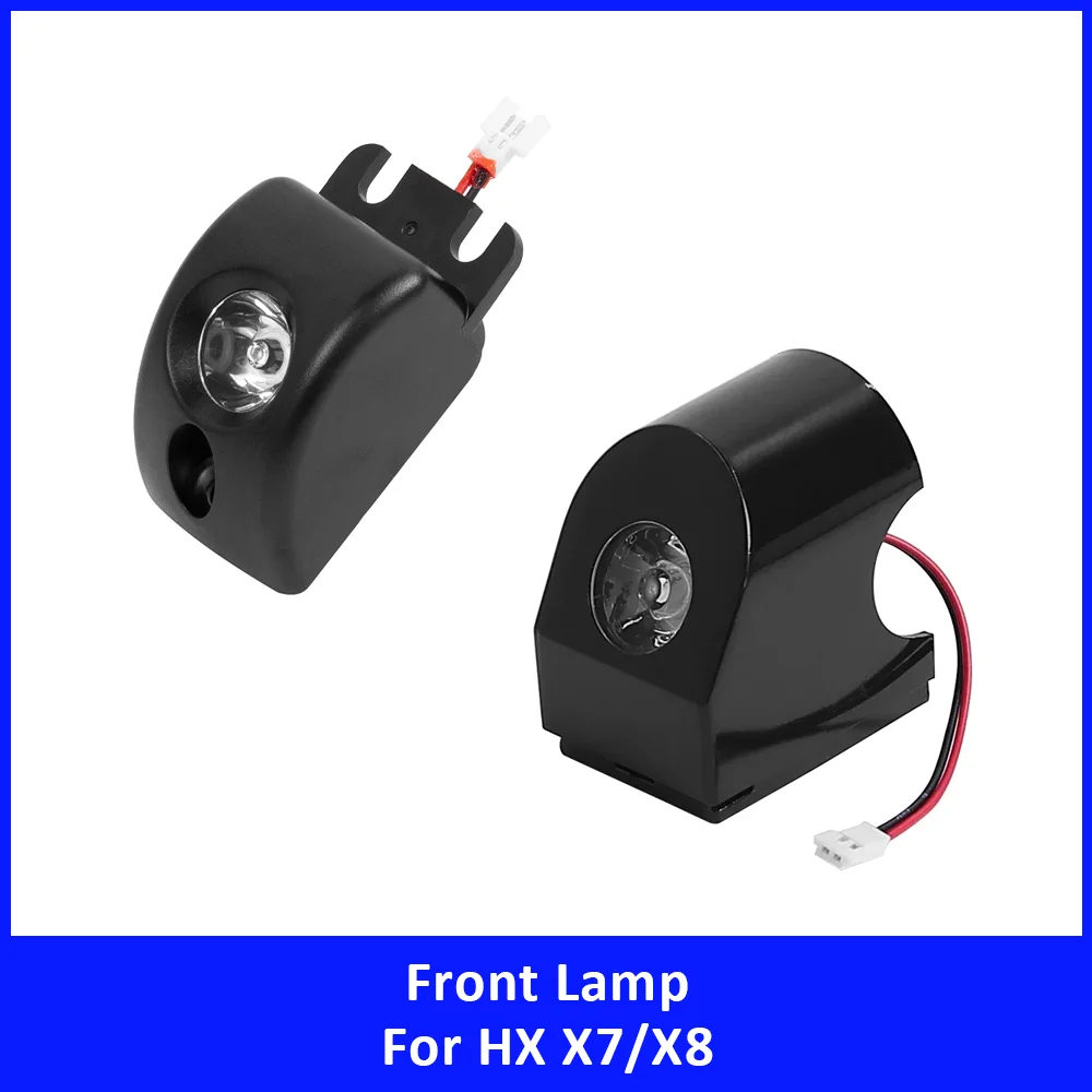 

Водонепроницаемая светодиодная передняя лампа для самоката HX X7 X8, аксессуары для электрического скутера, фары, передние фары, запасные части