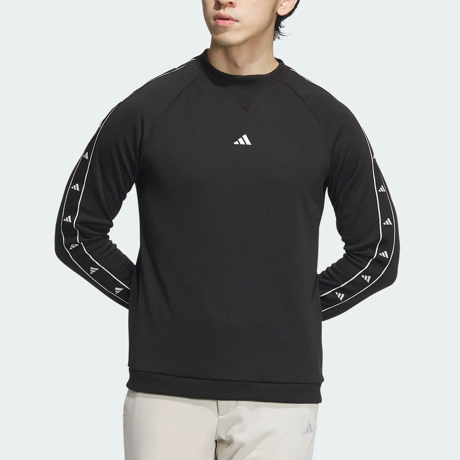 

Adidas genuine New Men's Golf Outdoor Sports Fleece-Lined Sweatshirt JE1445