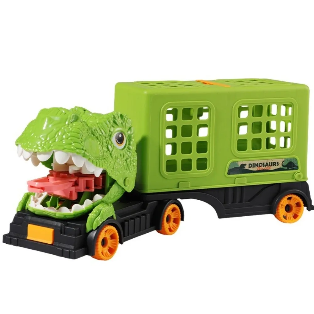 Ejection Function Dinosaur Car Carrier Swallowing and Capturing Ejection Feature Dinosaur Transport Truck Portable