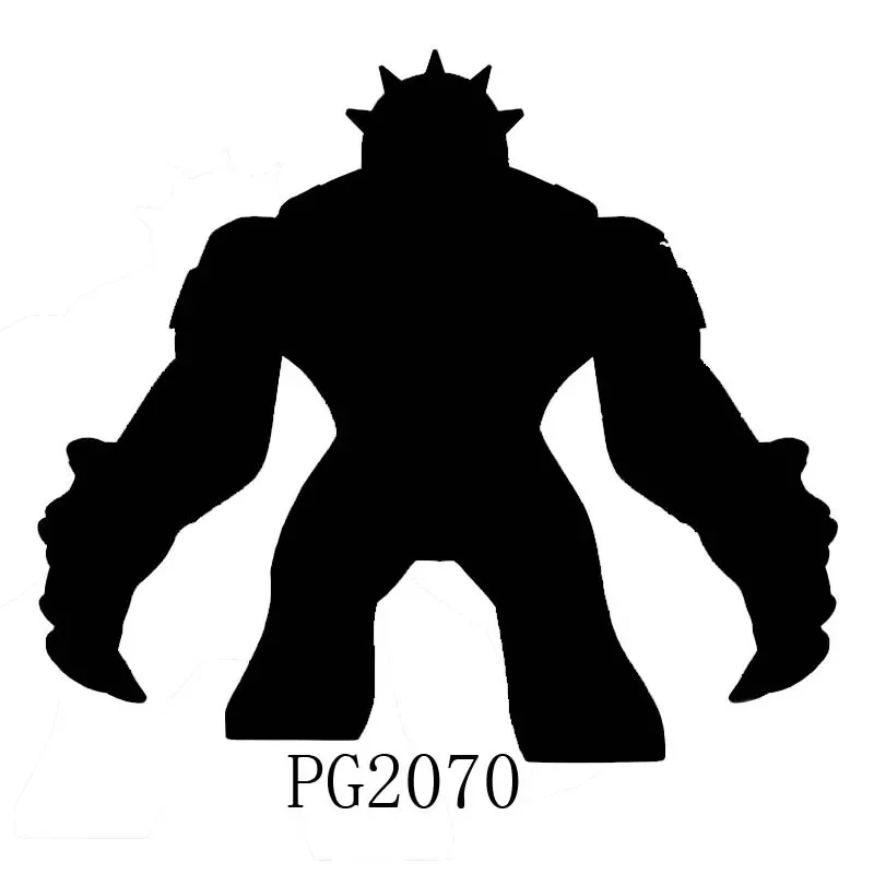 Comic-Anime-Bausteine Actionfiguren Enthusiasten Bauklötze PG870 PG871 PG877 PG878 PG879 Spielzeug 072