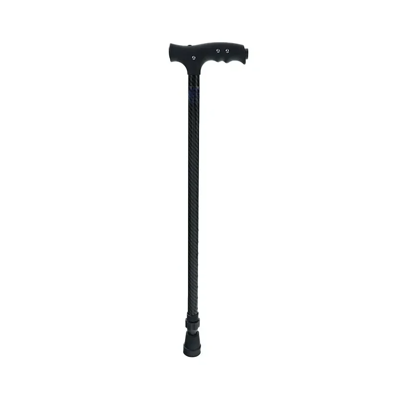 Carbon fiber non-slip crutches Portable retractable crutches Crutches with lights