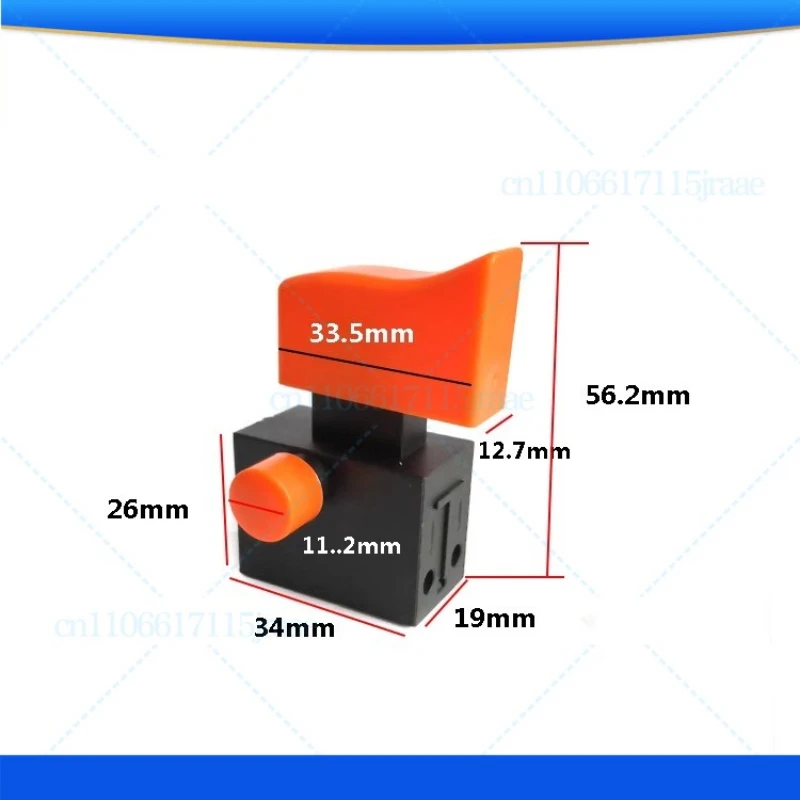 

3Pcs aircraft drill switch high power mixer button handle electric drill handle rear handle button power switch accessories