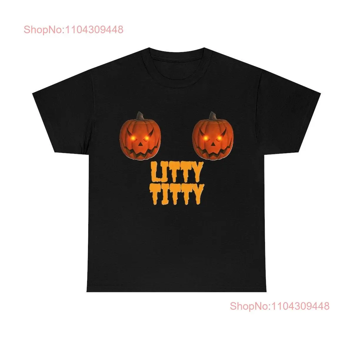 Litty Titty Halloween T Shirt long or short sleeves