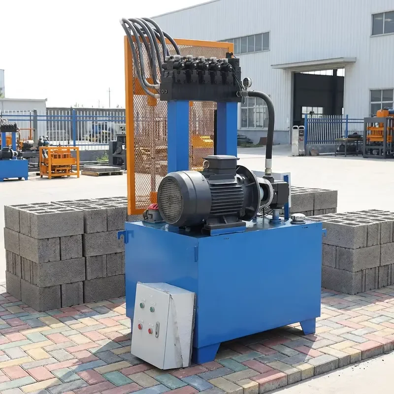2026 Weida PLC Controlled Gearbox Automatic Hydraulic Bearing Paving Hollow Block Making Machine Multi-Voltage