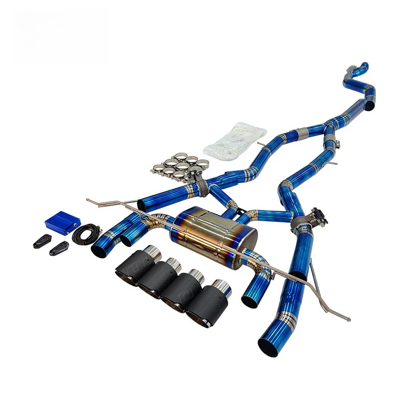 Titanium Alloy Mid Rear Exhaust System For G8X G80 G82 G83 G84 M3 M4 Performance Exhaust Pipe Modified