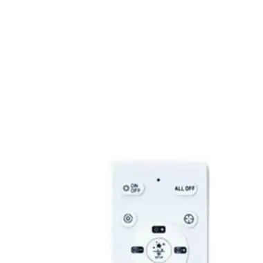 Remote Controlled 6Speed DC Inverter Oscillating Fan Light with Energy Saving and Stepless Dimming for Adjustable Lighting