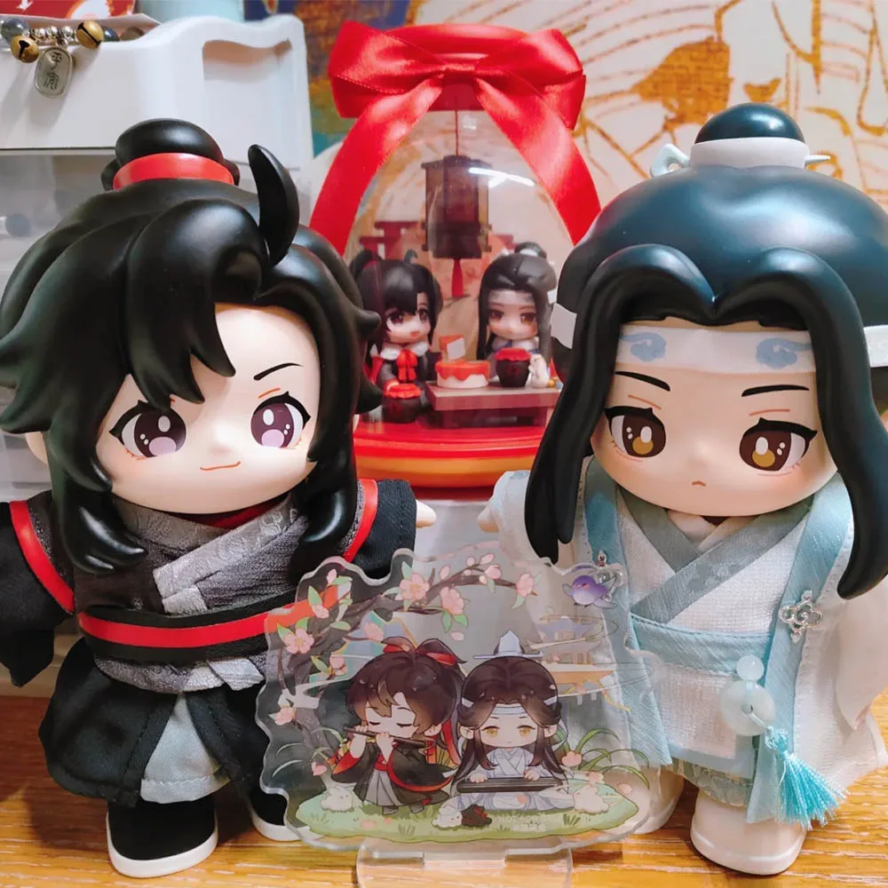 

Mo Dao Zu Shi Jotos Doll Lan Wangji Wei Wuxian Peripheral Doll Cartoon Anime Figure PVC GK Statue Home Desktop Decor Toys Gifts