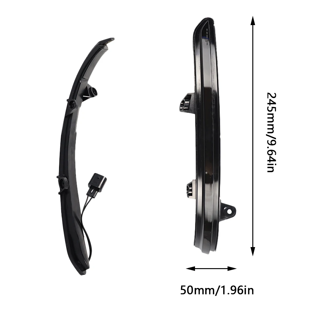 2x لمازدا Cx-5 Cx-8 Cx-9 2017-2022 Led ديناميكية بدوره مصباح إشارة مرآة الرؤية الخلفية مؤشر ضوء اكسسوارات السيارات