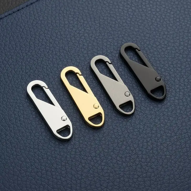 4/8 Stück Reißverschluss-Schieber, abnehmbar, Sofort-Reparatur-Set, DIY-Nähereparatur, Ersatz für Kleidung, Gepäck, Taschen, universeller Reißverschluss – Detail 1
